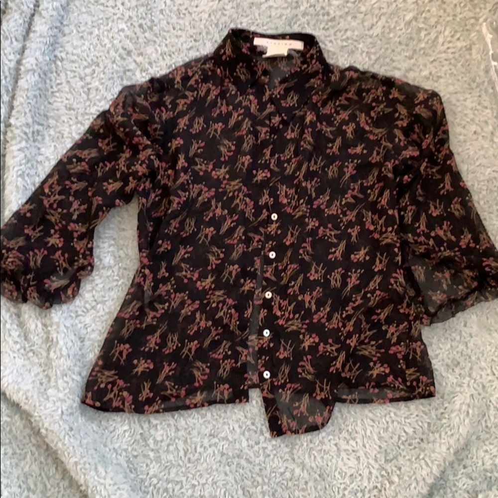 Sheer blouse